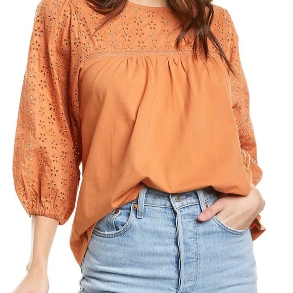 J. Crew Tops - Sold NWT J CREW blouse eyelet